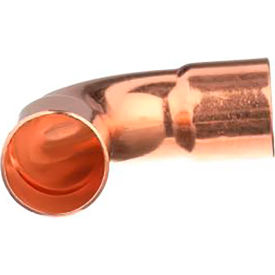 Import Copper Fitting with 90° Long Radius Elbow C x C 3/4