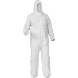KleenGuard A35 Liquid & Particle Protection Coverall XL White 25/Case 38939