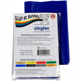 Sup-R Band® Latex Free Exercise Band 5' Strip Blue 1/PK 10-6304