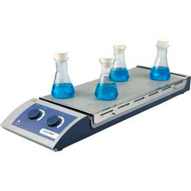 SCILOGEX MS-H-S10 10-Position Analog Magnetic Hotplate Stirrer 81132102 110V 50/60Hz 811321029999