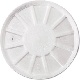 Dart® Vented Foam Lids For 8 oz to 60 oz Cups White Pack of 500 32RL