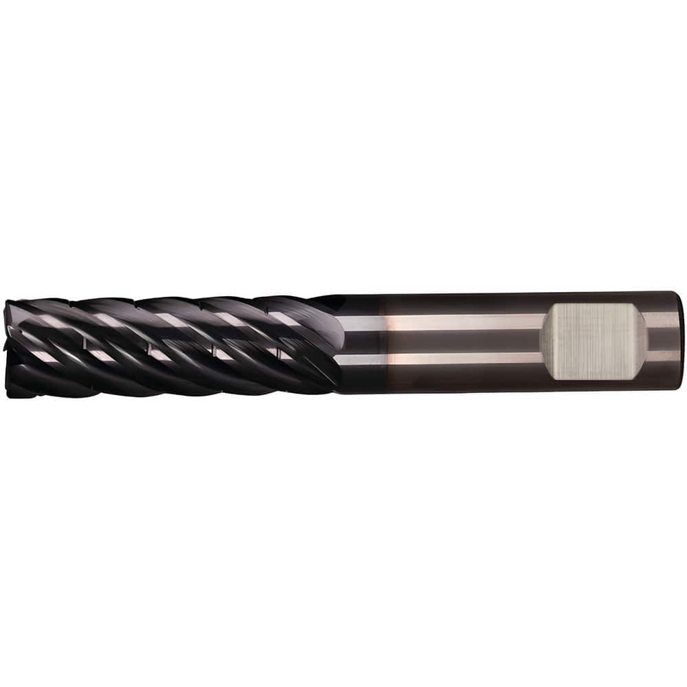 Corner Radius & Corner Chamfer End Mills, Mill Diameter (Decimal Inch): 0.3937 , Mill Diameter (mm): 10.00 , Number Of Flutes: 7 , Length of Cut (mm): 32.00  MPN:7073695