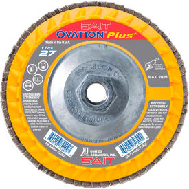 United Abrasives - Sait 72301 Ovation Flap Disc T27 5