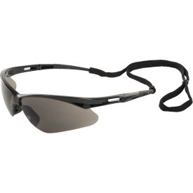 ERB® Octane® Safety Glasses Gray Lens Black Frame Pack of 12 - Pkg Qty 12 WEL15326BKGY