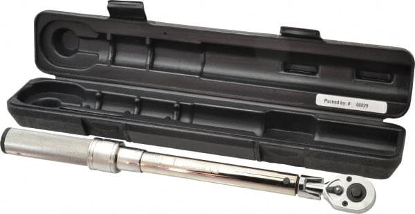 Micrometer Torque Wrench: Foot Pound, Inch Pound & Newton Meter MPN:802MFRFMHSS