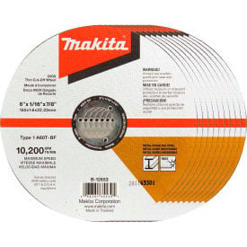 Makita® INOX Thin Cut-Off Wheel 60 Grit Type 1 6