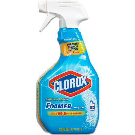 Clorox® Bleach Foamer Bathroom Spray Original 30 oz. Spray Bottle 9/Case 30614*****##*