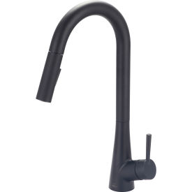 Olympia i2 K-5025-MB Single Lever Pull-Down Kitchen Faucet Matte Black K-5025-MB