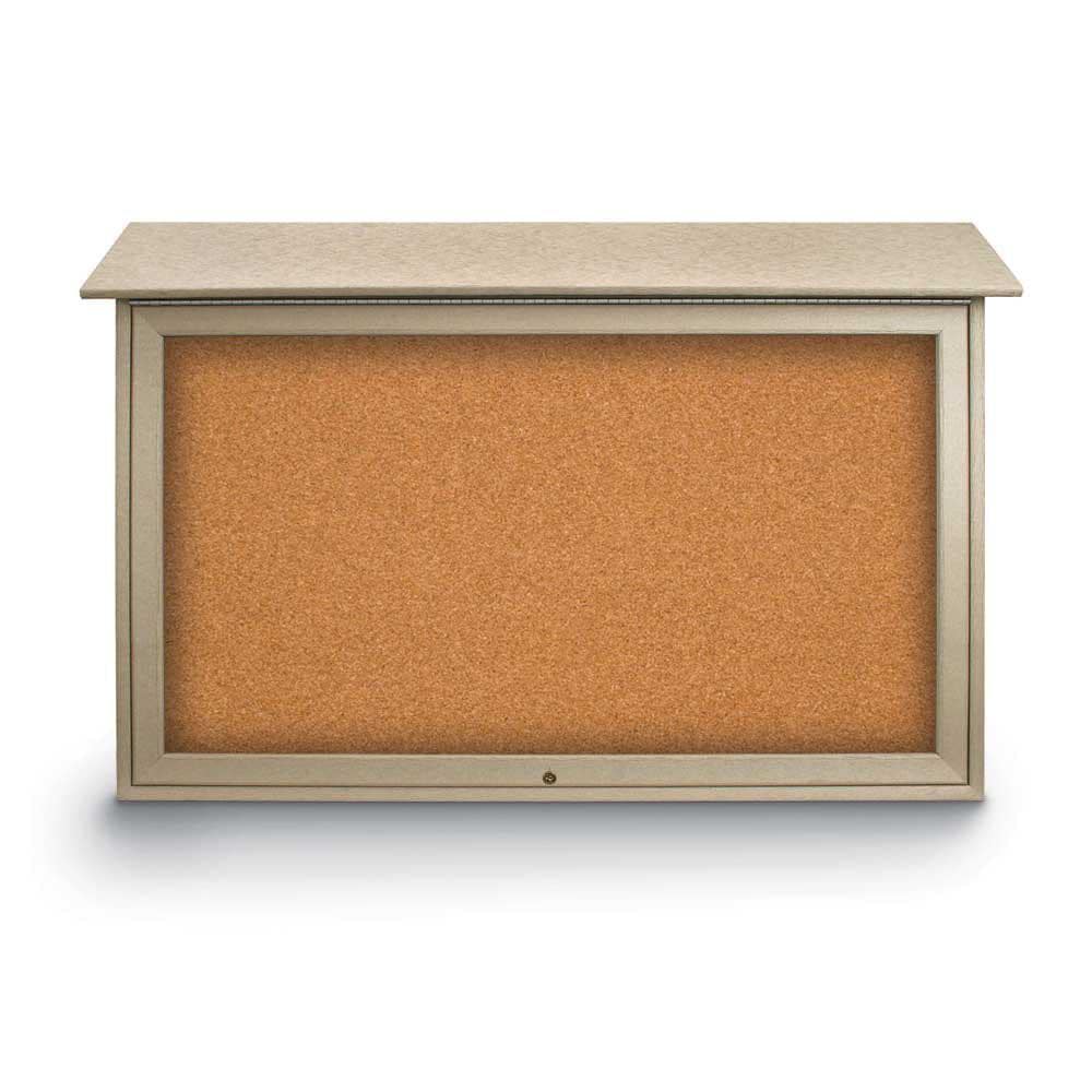 Enclosed Cork Bulletin Board: 45