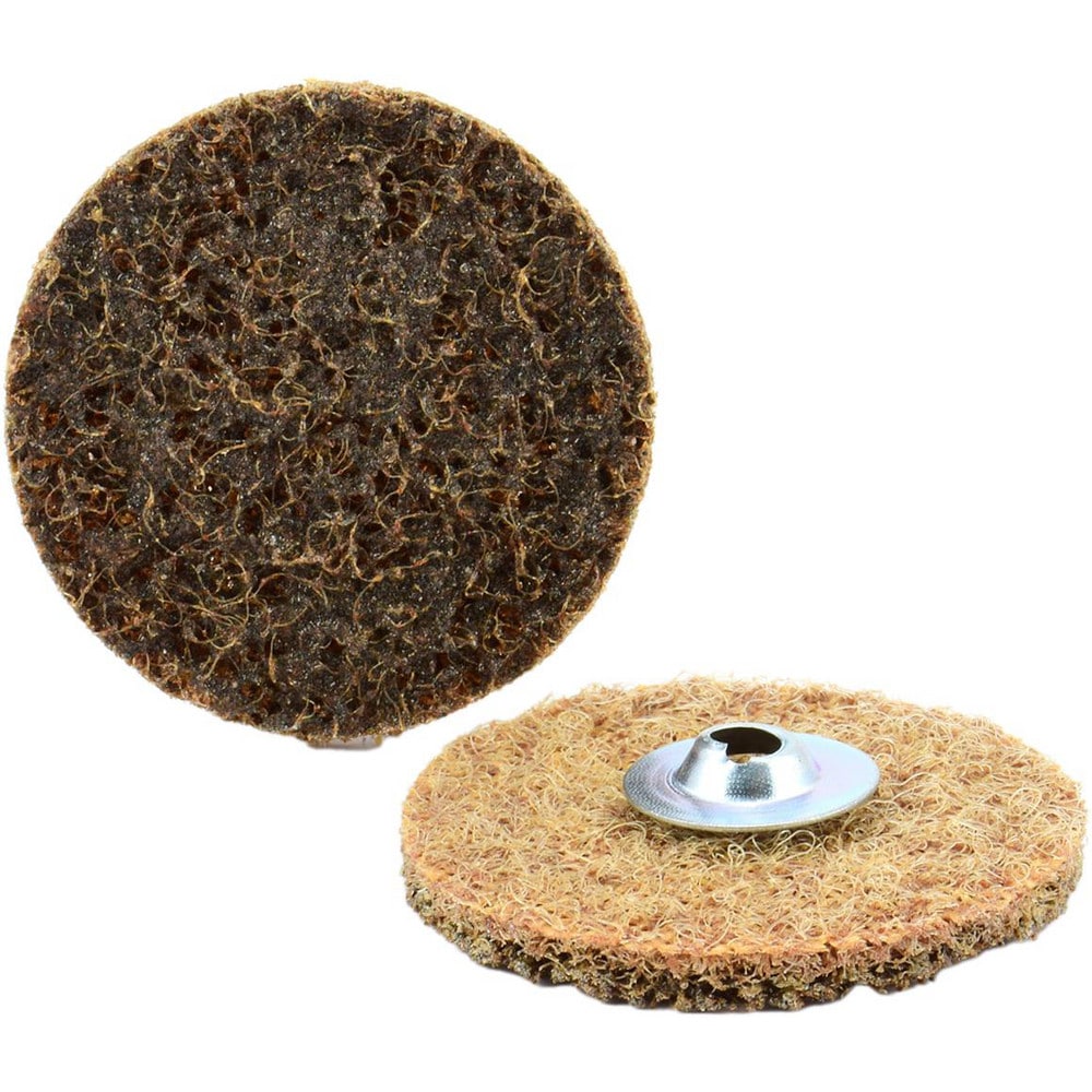 Quick Change Discs, Disc Diameter: 4-1/2 , Abrasive Type: Non-Woven , Abrasive Material: Aluminum Oxide , Grade: Coarse , Quick Change Compatibility: Type S  MPN:592451