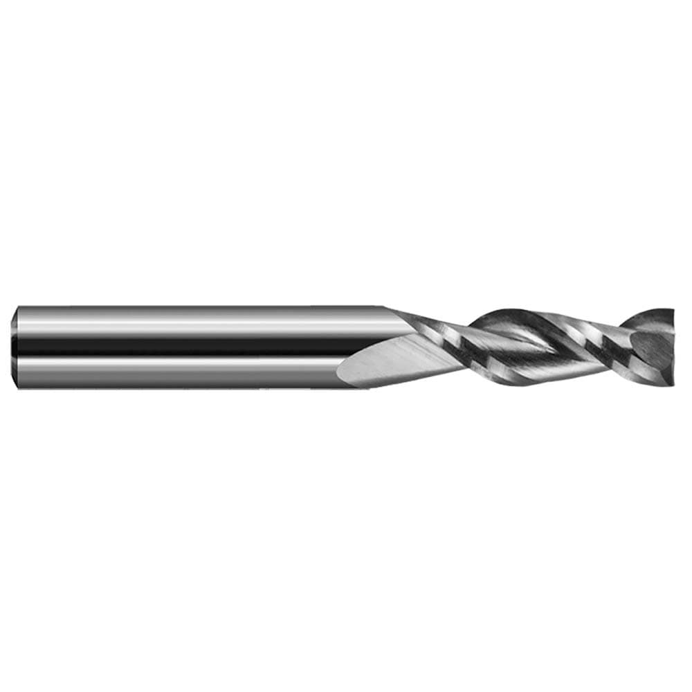 Square End Mills, Mill Diameter (Inch): 1/16 , Mill Diameter (Decimal Inch): 0.0625 , Number Of Flutes: 2 , End Mill Material: Solid Carbide  MPN:732362