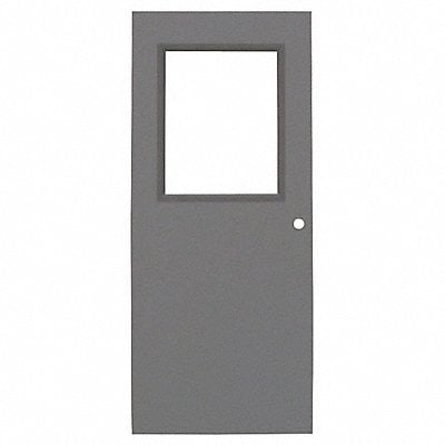 D3714 Hollow Door With Glass Type 1 80 x 48 In MPN:CHMD-HG4068-CY-CE-16ga-WG