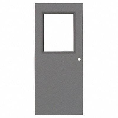 D3723 Metal Door With Glass Type 1 80 x 48 In MPN:CHMD-HG4068-CY-CE-18ga-WG