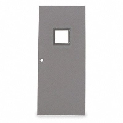 D3674 Vison Light Hollow Metal Door 32x80 MPN:CHMD X VL28 68 X MORT-CU-16ga-WG