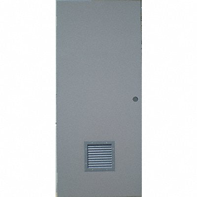 D2865 Hollow Metal Door 24 x 60 Louvers MPN:CHMDL 30 68- 24 x 60  Vent MORT-ST 18 ga