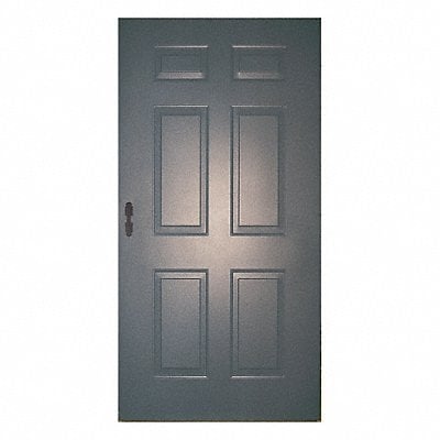 D2916 Six Panel Steel Door 80x36 Mortise MPN:CSPD-FL3068-MORT-CU