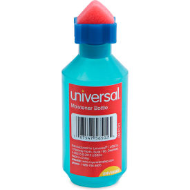 Universal® Squeeze Bottle Moistener 2 oz Blue UNV56502