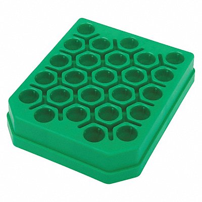 Centrifuge Tube Rack Green 15cm L PK5 MPN:229419