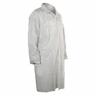 Disp Lab Coat PP White 5XL PK25 MPN:3302EWSXXXXX