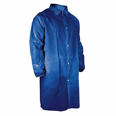 Disp Lab Coat PP Blue S PK25 MPN:3302NS