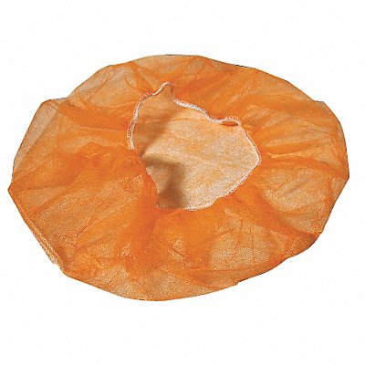 H2306 Bouffant Cap Orange 24 in dia PK1000 MPN:BIX4HSOR