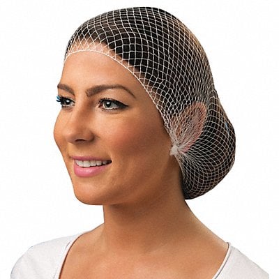 Hairnet White 24 in dia PK144 MPN:HN3WTM