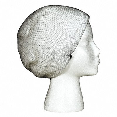 Hairnet L 26-1/2in dia Nylon Black PK144 MPN:HN5BKM