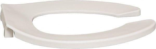 17.88 Inch Long, 1 Inch Inside Width, Polypropylene, Elongated, Open Front without Cover, Toilet Seat MPN:550STSCC-001