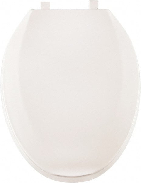 18.9 Inch Long, 2 Inch Inside Width, Polypropylene, Elongated, Closed Front with Cover, Toilet Seat MPN:800STS-001