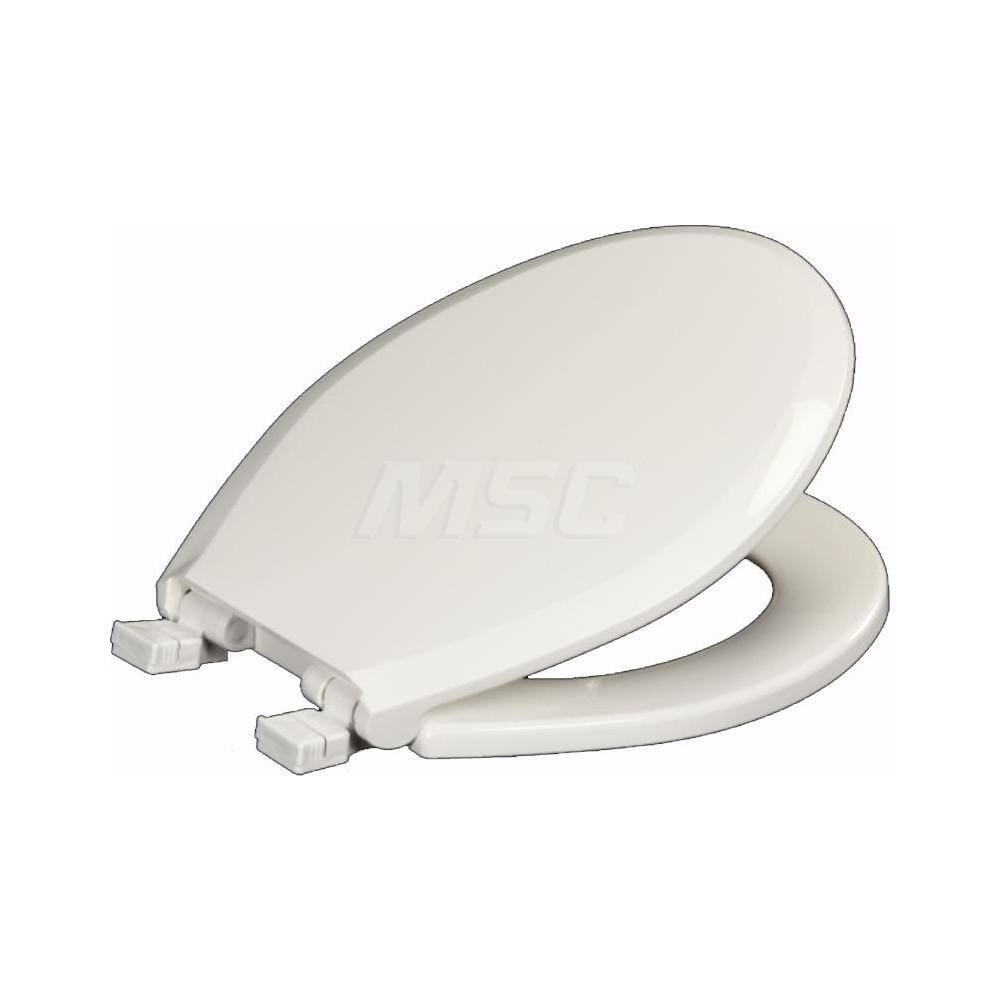 Toilet Seats, Type: Luxury Closed Front w/ Slow Close , Style: Round , Material: Plastic , Color: White , Outside Width: 14-3/8 (Inch) MPN:DS3700SCLC-001