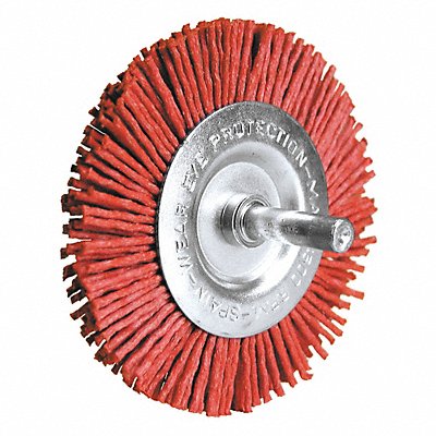 Radial Brush Fine Nylon 150 Grit 4 in. MPN:77443