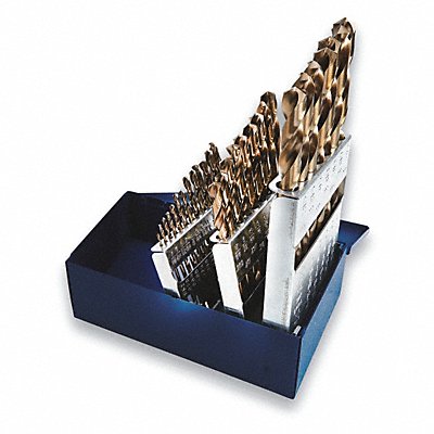 Cobalt Jobber Drill Bit Index 29 Pc Set MPN:26129