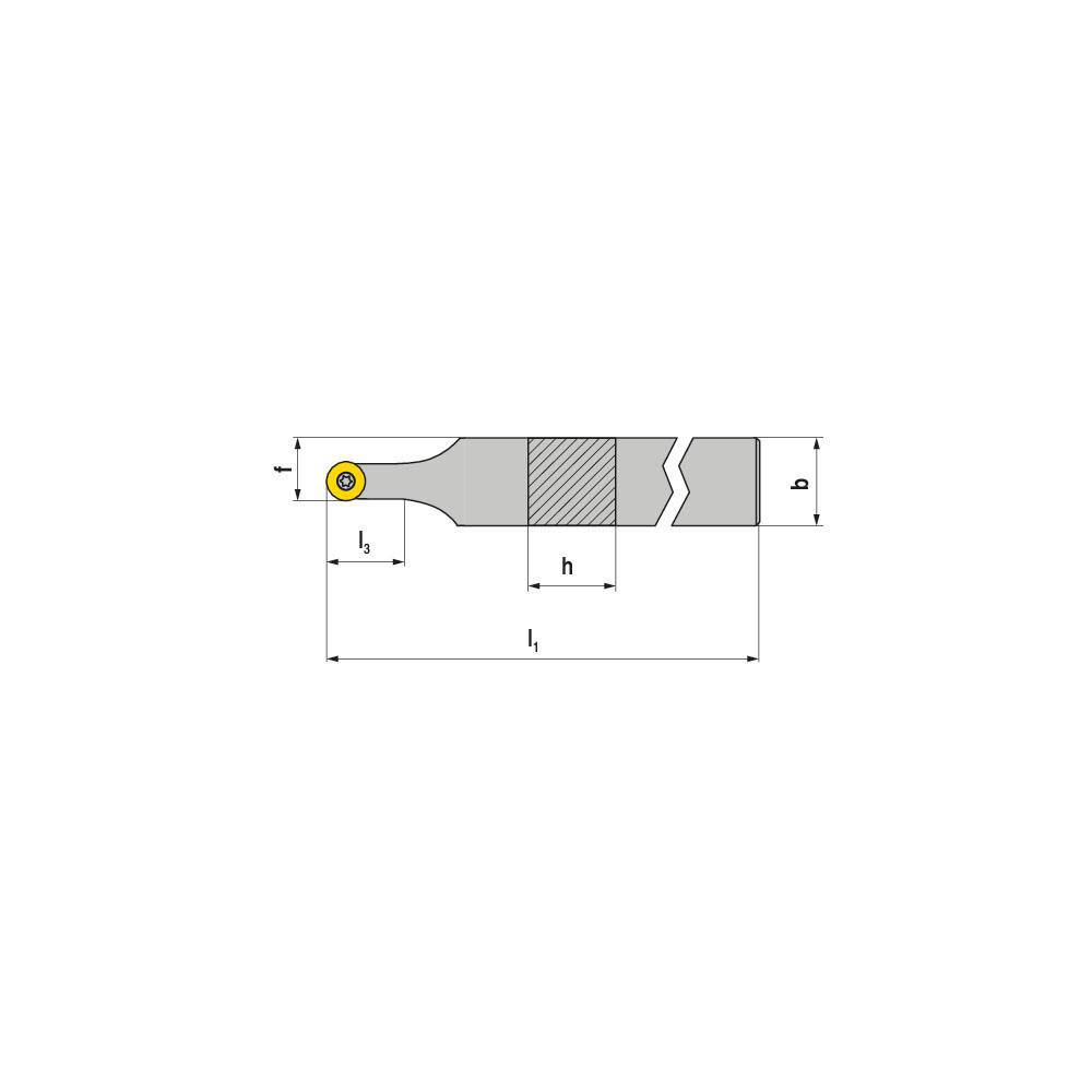 Indexable Turning Toolholders, Toolholder Style: SRDCN , Lead Angle: 0.000 , Insert Holding Method: Screw , Shank Width (mm): 16.00 , Shank Height (mm): 16.00  MPN:70708116