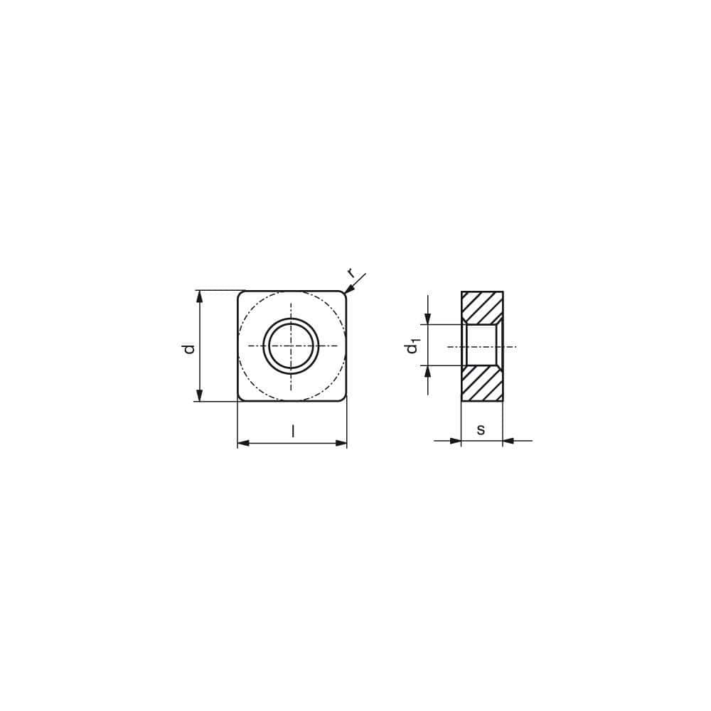 Turning Inserts, Insert Style: SNMA , Insert Size Code: 544 , Insert Shape: Square , Included Angle: 90.0 , Inscribed Circle (Decimal Inch): 0.6248  MPN:70114534