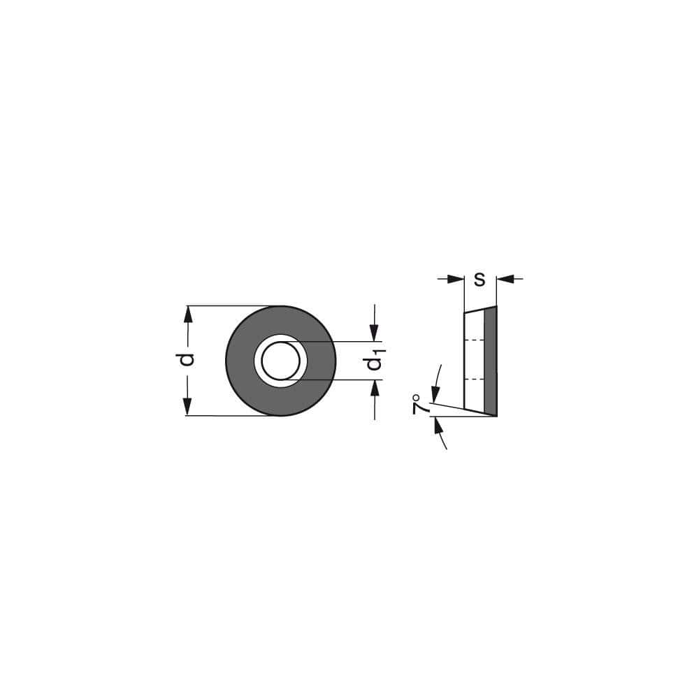 Turning Inserts, Insert Style: RCGT , Insert Size Code: 10T3 , Insert Shape: Round , Included Angle: 0.0 , Inscribed Circle (Decimal Inch): 0.3937  MPN:71315204