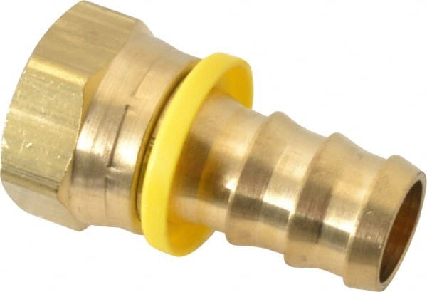 Barbed Push-On Hose Female Connector: 1-1/16