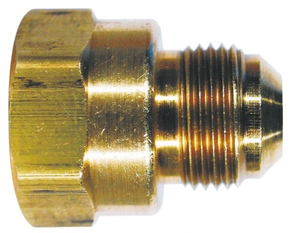 Brass Flared Tube Connector: 5/8