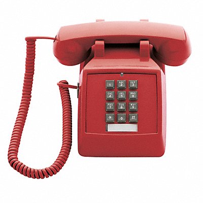 Standard Desk Phone Red MPN:2510E (Red)