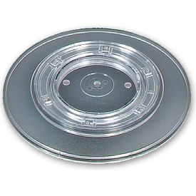 Approved 610109-CLR Flat Revolving Display Base 0.75