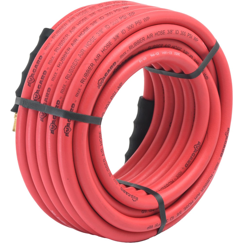 Air & Multi-Purpose Hose, Hose Type: Multipurpose Air Hose , Length Ft. (Feet): 100 , Type: Air Hose , Color: Red , Material: Rubber  MPN:AVG38100