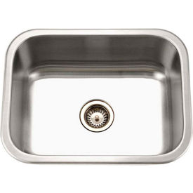 Houzer® MS-2309-1 Undermount Stainless Steel Single Bowl Kitchen Sink MS-2309-1