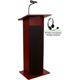 Oklahoma Sound Power Plus Podium / Lectern with Wireless Headset Mic 22