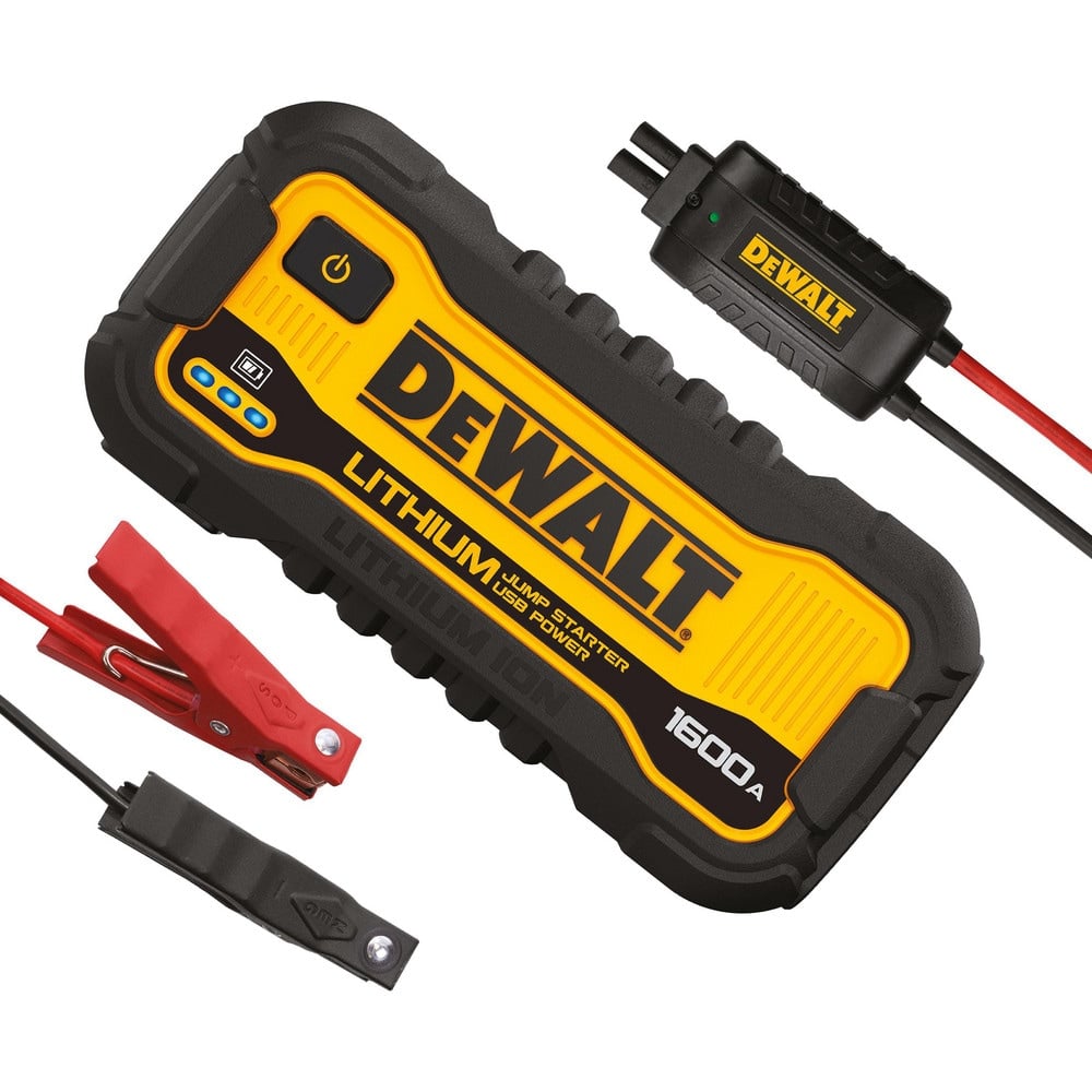 Automotive Battery Chargers & Jump Starters, Jump Starter Type: Jump Starter with Light , Amperage Rating: 1600 , Starter Amperage: 1600 , Voltage: 12.00  MPN:DXAELJ16