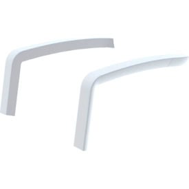 Grosfillex® Optional Arms For Sunset Conversational Seating Glacier White Set of 2 US416096