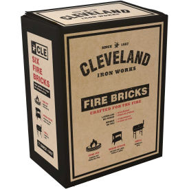 Fire Brick For Cleveland Iron Works Pellet Stove Heaters - 6 Pack F500310