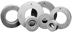 Feed Wheels, Wheel Type: Type 1 , Abrasive Material: Aluminum Oxide , Grade: Medium , Grit: 60 , Maximum Rpm: 1623  MPN:35255