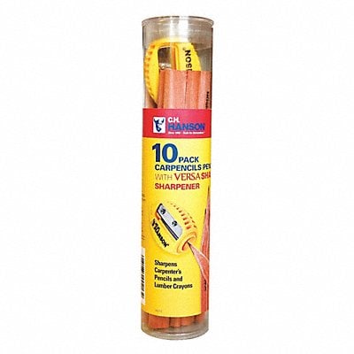 Carpenter Pencils VersaSharpener 10PK MPN:213