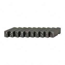 10 Piece, 1/4 Inch Character, Steel Type Set MPN:27637