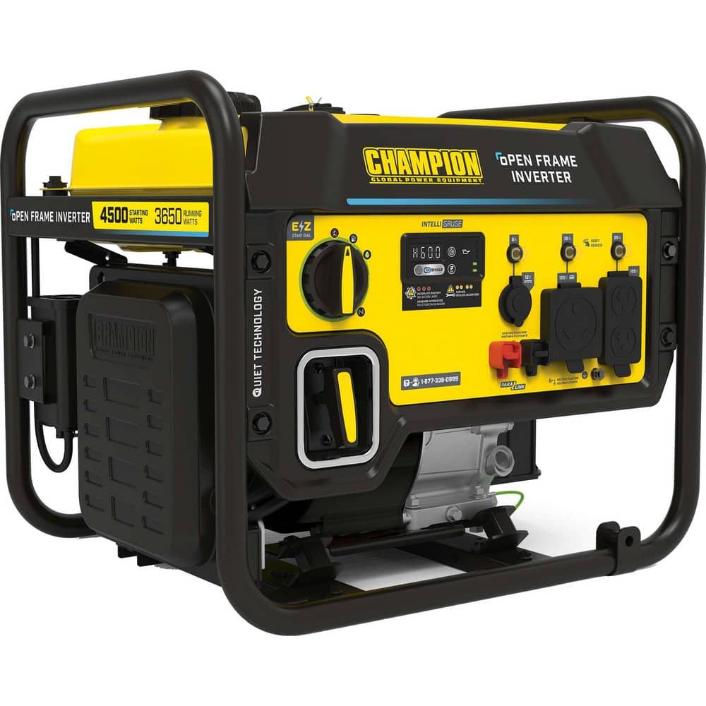 Portable Power Generator: Gasoline, 3,650W, Recoil MPN:201049