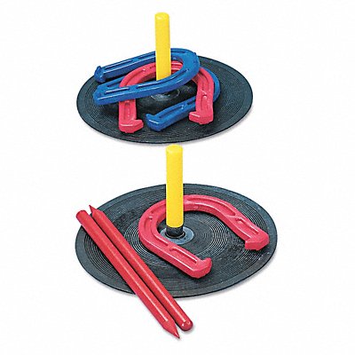 Indoor/Outdoor Rubber Horseshoe Set MPN:IHS1